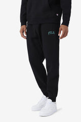 Men Pants &amp; Shorts | FILA Trent Jogger 001 BLACK / BLUE SPRUCE