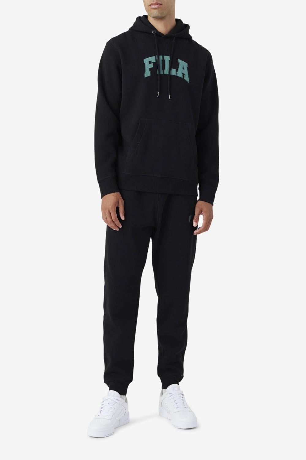 Men Pants &amp; Shorts | FILA Trent Jogger 001 BLACK / BLUE SPRUCE