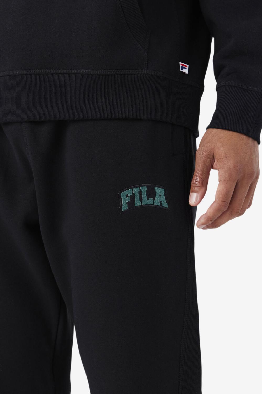 Men Pants &amp; Shorts | FILA Trent Jogger 001 BLACK / BLUE SPRUCE