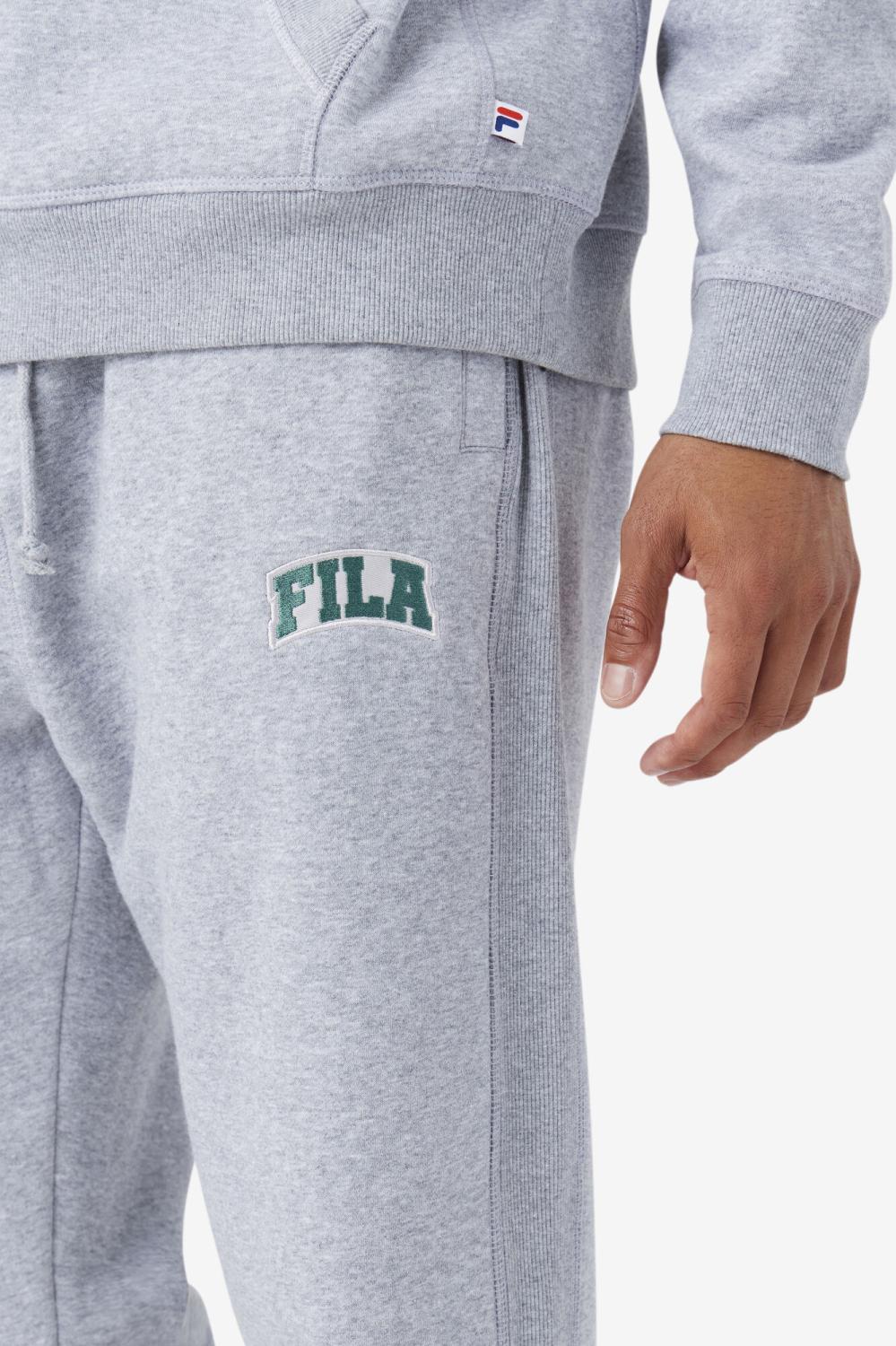 Men Pants &amp; Shorts | FILA Trent Jogger 064 LIGHT GREY MARL / BLUE SPRUCE