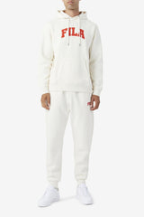 Men Pants &amp; Shorts | FILA Trent Jogger 132 GARDENIA / FIERY RED