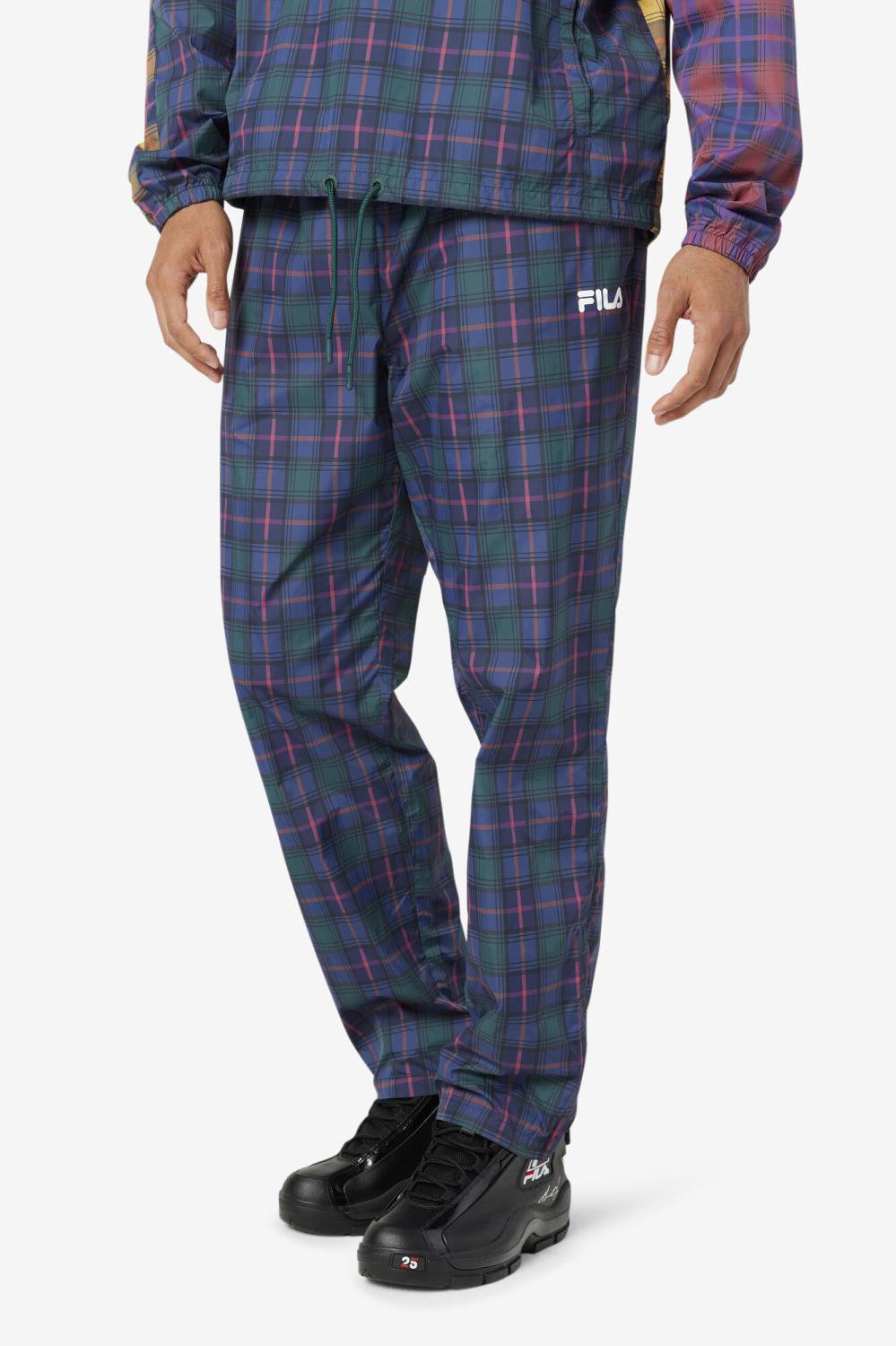 Men Pants &amp; Shorts | FILA Tyah Windpant 990 JUNE BUG / PEACOAT / RHUBARB