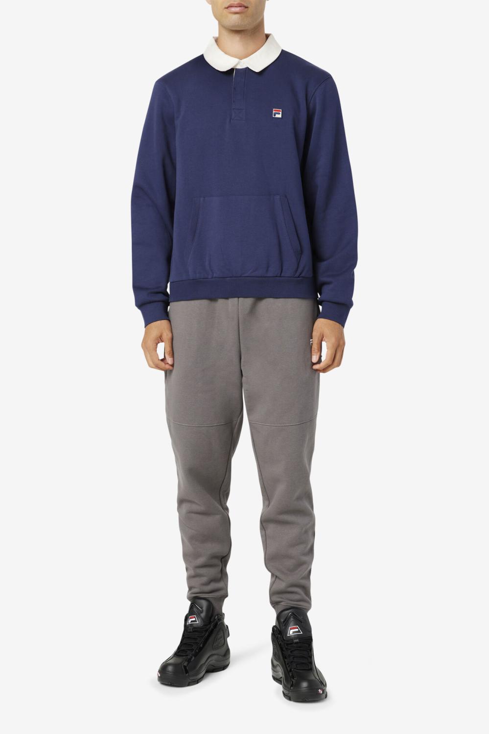 Men Polo &amp; Rugby Shirts | FILA Edison Fleece Rugby