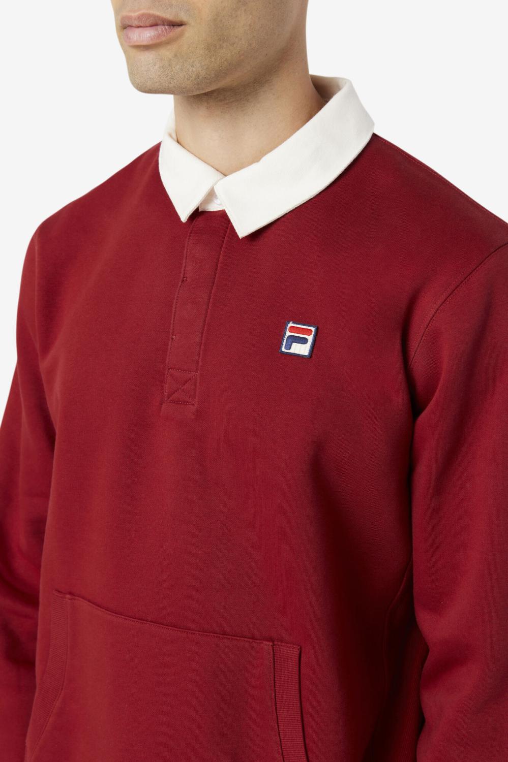 Men Polo &amp; Rugby Shirts | FILA Edison Fleece Rugby