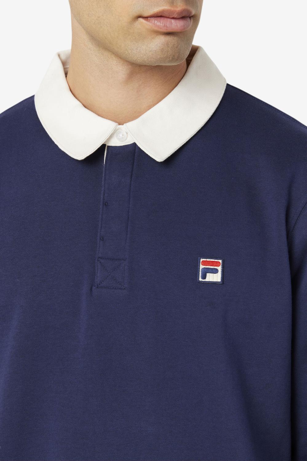 Men Polo &amp; Rugby Shirts | FILA Edison Fleece Rugby