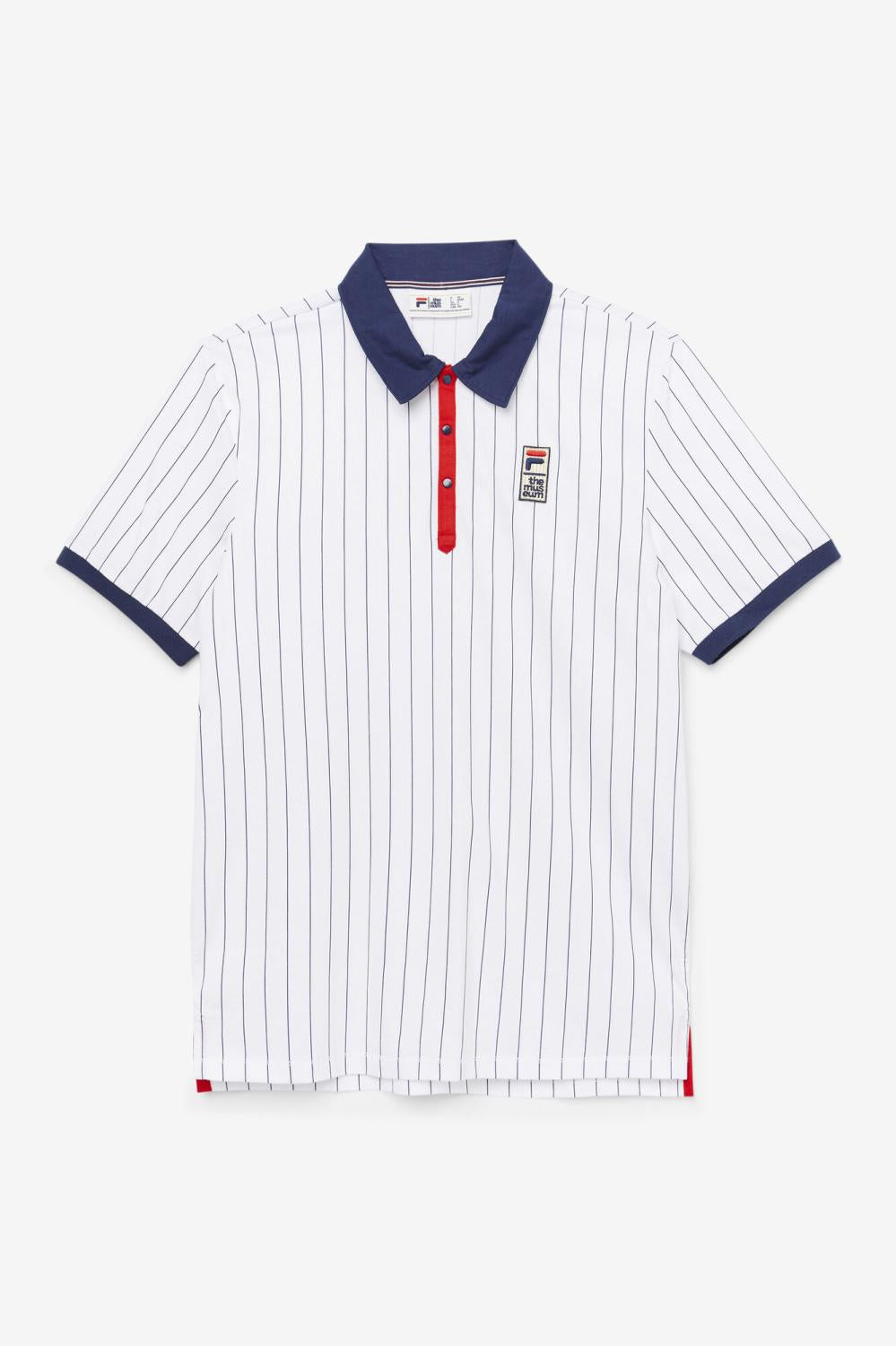 Men Polo &amp; Rugby Shirts | FILA FILA X The Museum BB1 Polo 100 WHITE / PEACOAT / RED