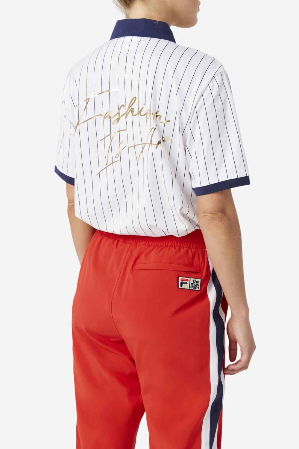 Men Polo &amp; Rugby Shirts | FILA FILA X The Museum BB1 Polo 100 WHITE / PEACOAT / RED