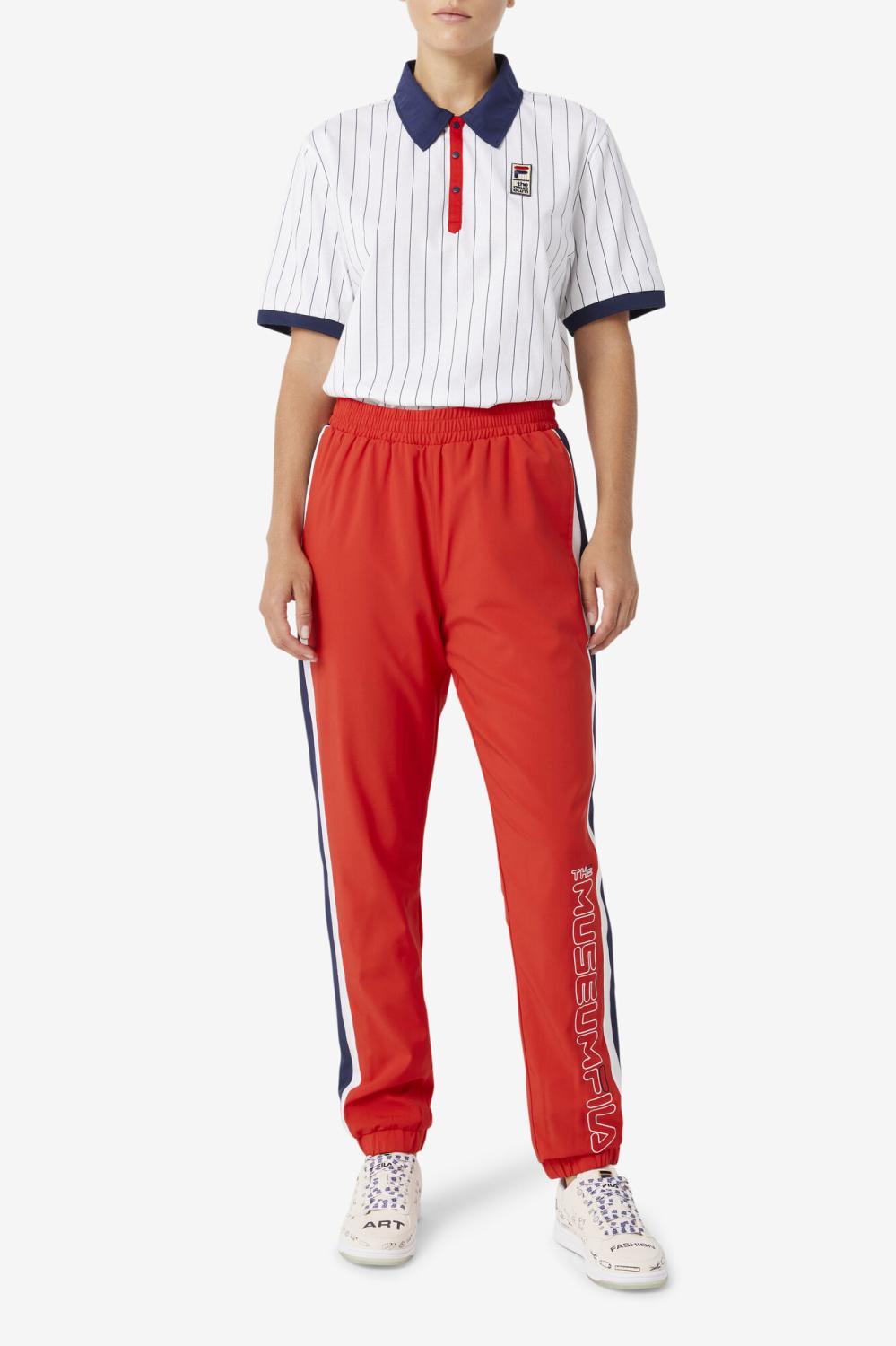 Men Polo &amp; Rugby Shirts | FILA FILA X The Museum BB1 Polo 100 WHITE / PEACOAT / RED