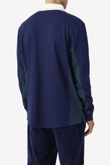 Men Polo &amp; Rugby Shirts | FILA Filmore Rugby 410 FILA NAVY / DARK TEAL / EGRET