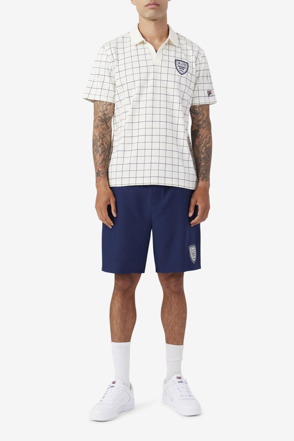 Men Polo &amp; Rugby Shirts | FILA Mand Polo 281 GARDENIA / JUNE BUG / FILA NAVY