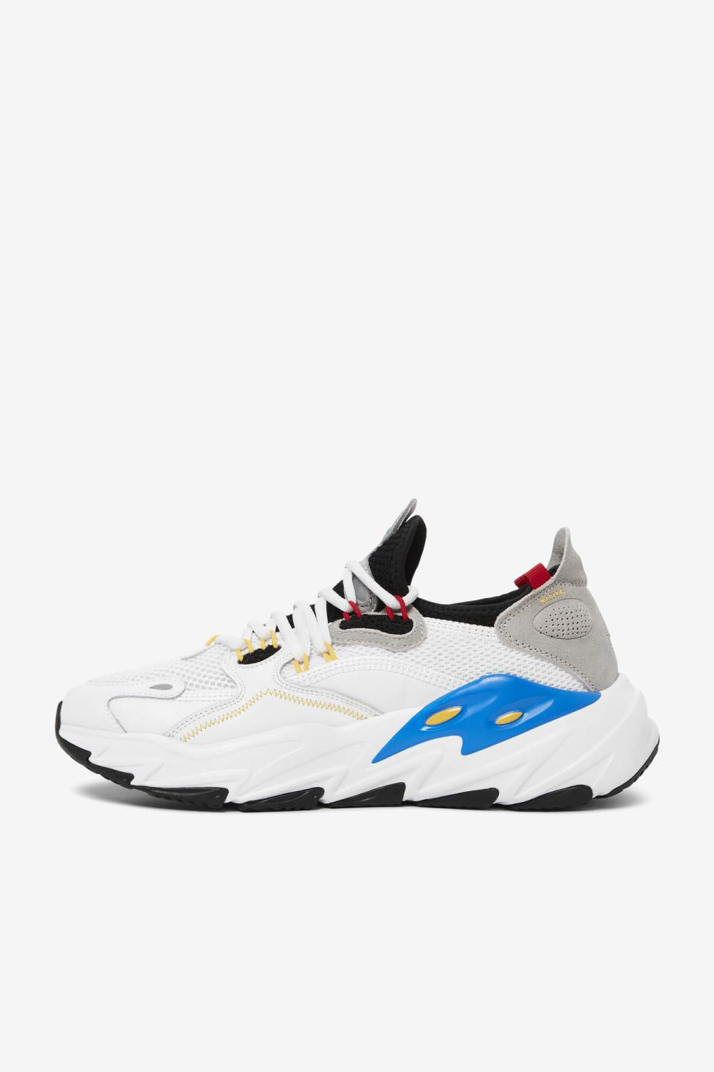 Men Ray Tracer | FILA Men's Ray Tacer Evo 2 117 WHITE / BLACK / ELECTRIC BLUE