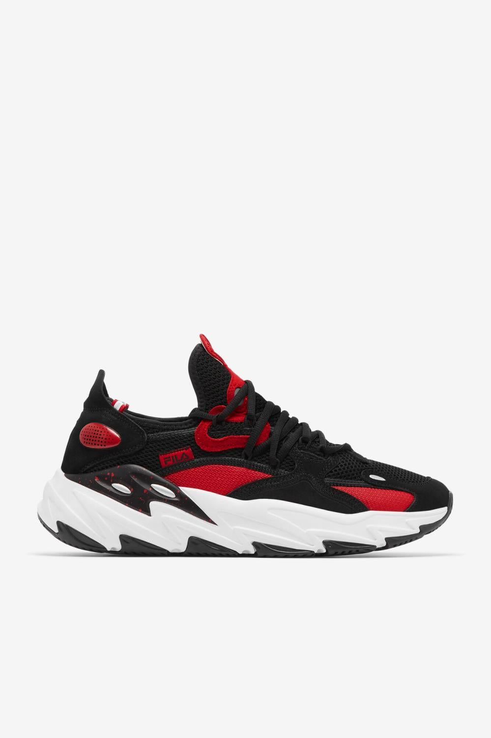 Men Ray Tracer | FILA Men's Ray Tracer Evo 2 014 BLACK / FILA RED / WHITE