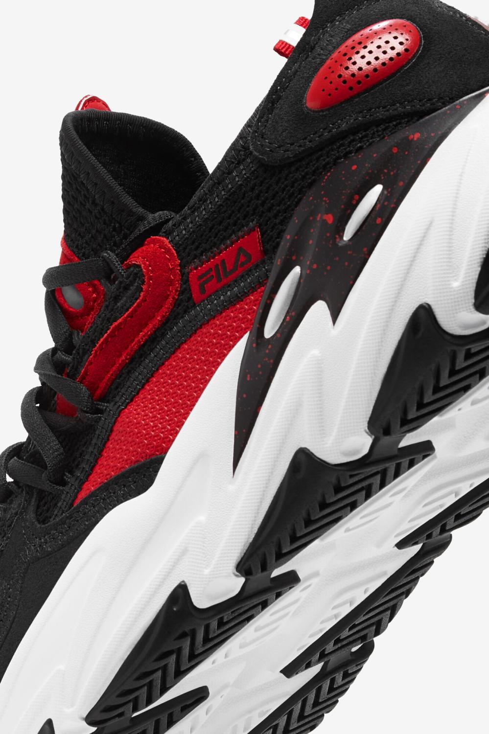 Men Ray Tracer | FILA Men's Ray Tracer Evo 2 014 BLACK / FILA RED / WHITE