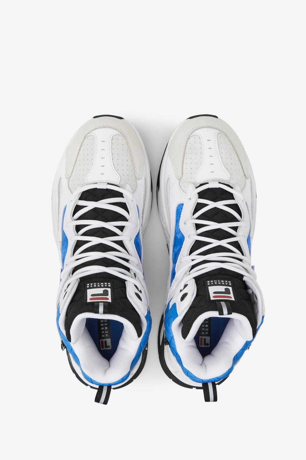 Men Ray Tracer | FILA Men's Ray Tracer Tr4 X Barneys 138 WHITE / IMPALA / ELECTRIC BLUE