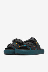 Men Sandals &amp; Slides | FILA Men's Atlas Slide 041 BLACK / JUNE BUG / SAFFRON
