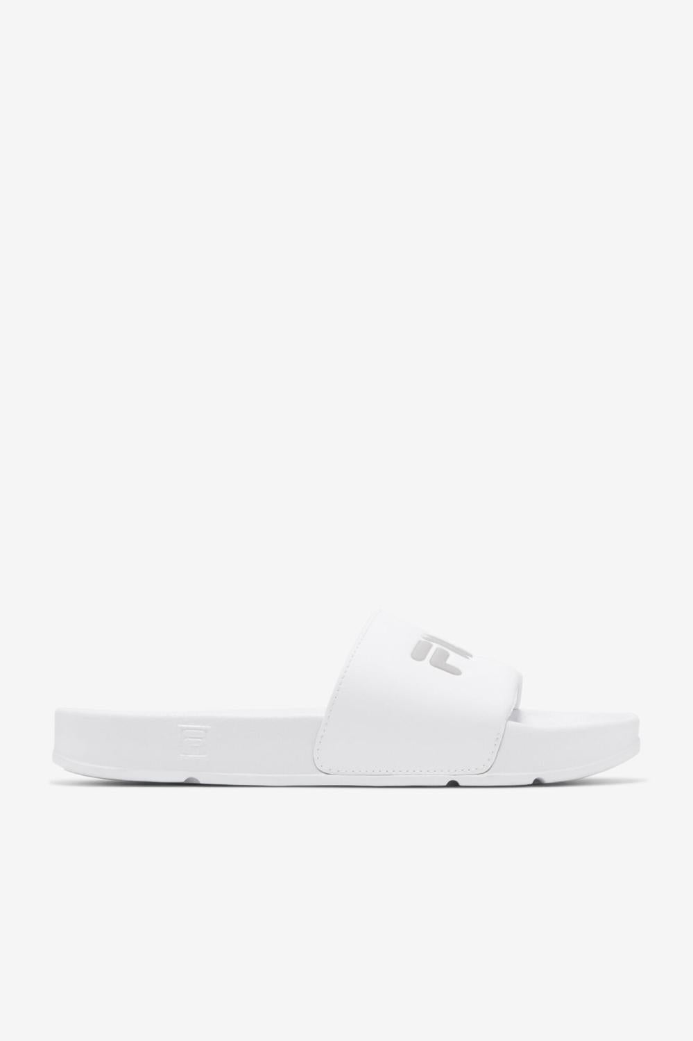 Men Sandals &amp; Slides | FILA Men's Drifter 101 WHITE / WHITE / ATMOSPHERE
