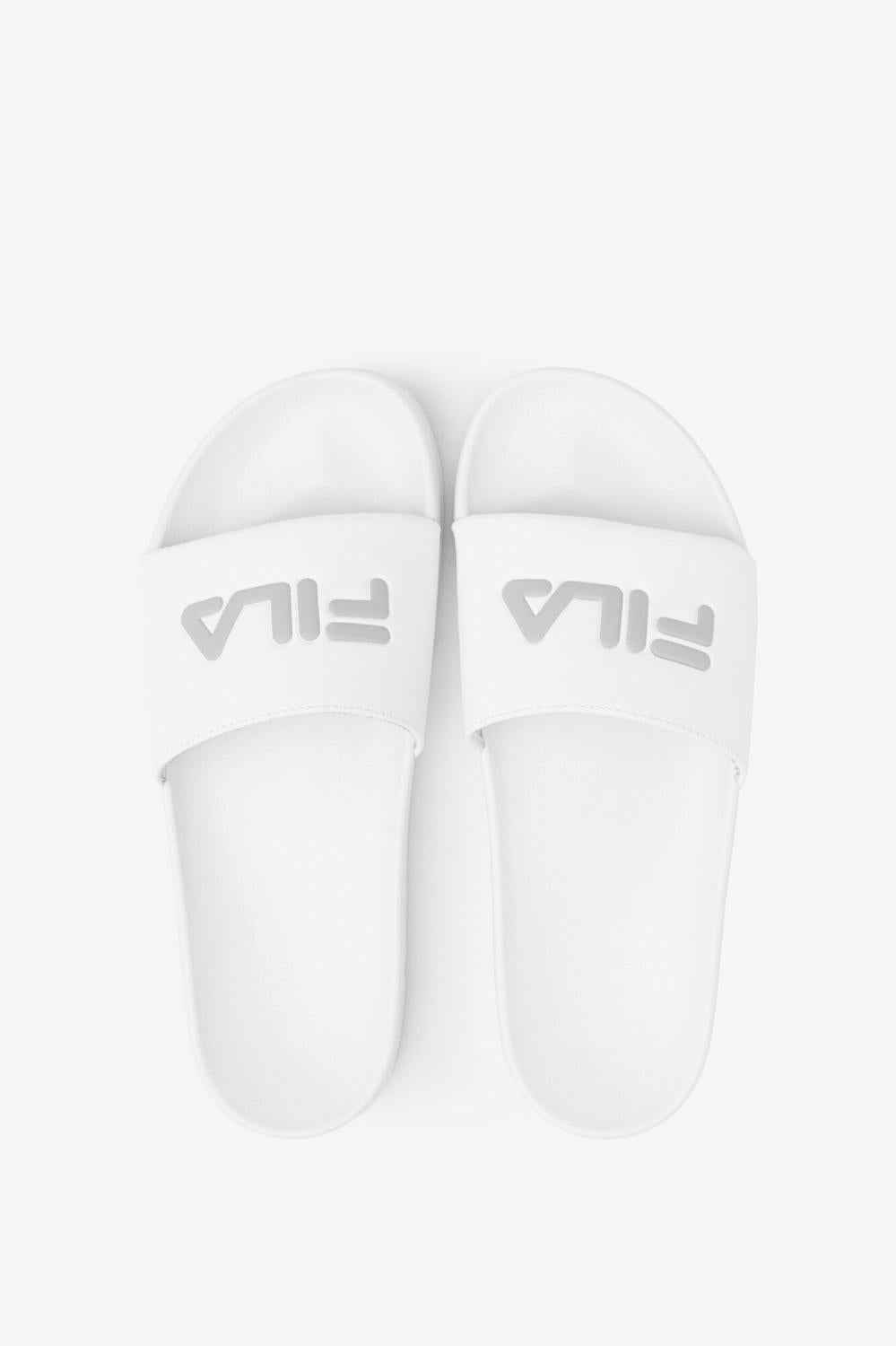 Men Sandals &amp; Slides | FILA Men's Drifter 101 WHITE / WHITE / ATMOSPHERE