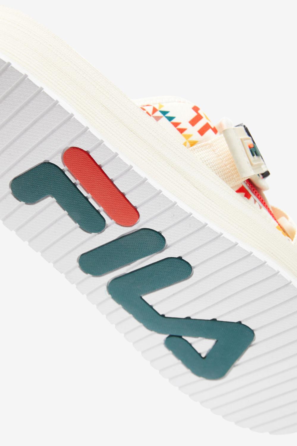 Men Sandals &amp; Slides | FILA Men's Sol-Slide V2 142 GARDENIA / JUNE BUG / ADOBE