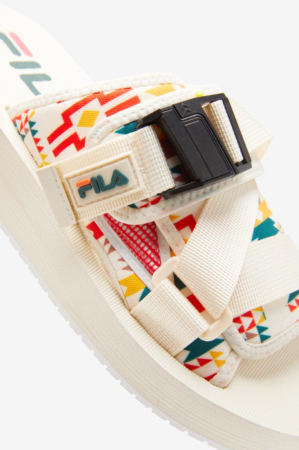 Men Sandals &amp; Slides | FILA Men's Sol-Slide V2 142 GARDENIA / JUNE BUG / ADOBE