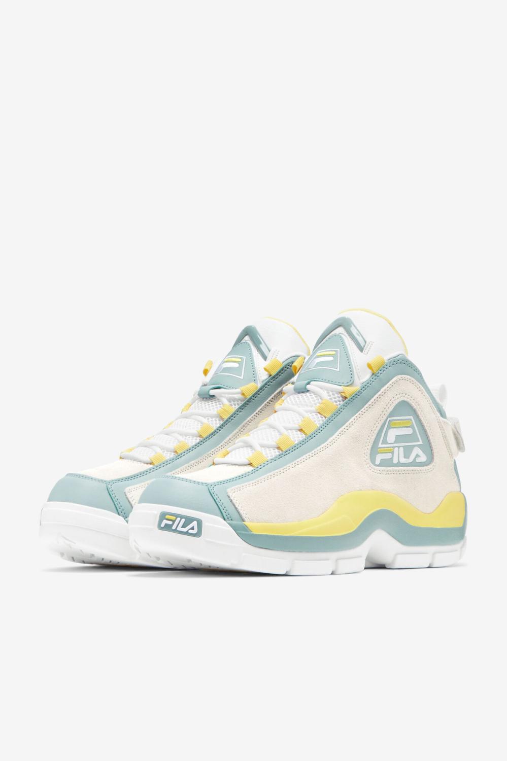 Men Sneakers | FILA Men's Grant Hill 2 101 WHITE / EGRET / GRAY MIST