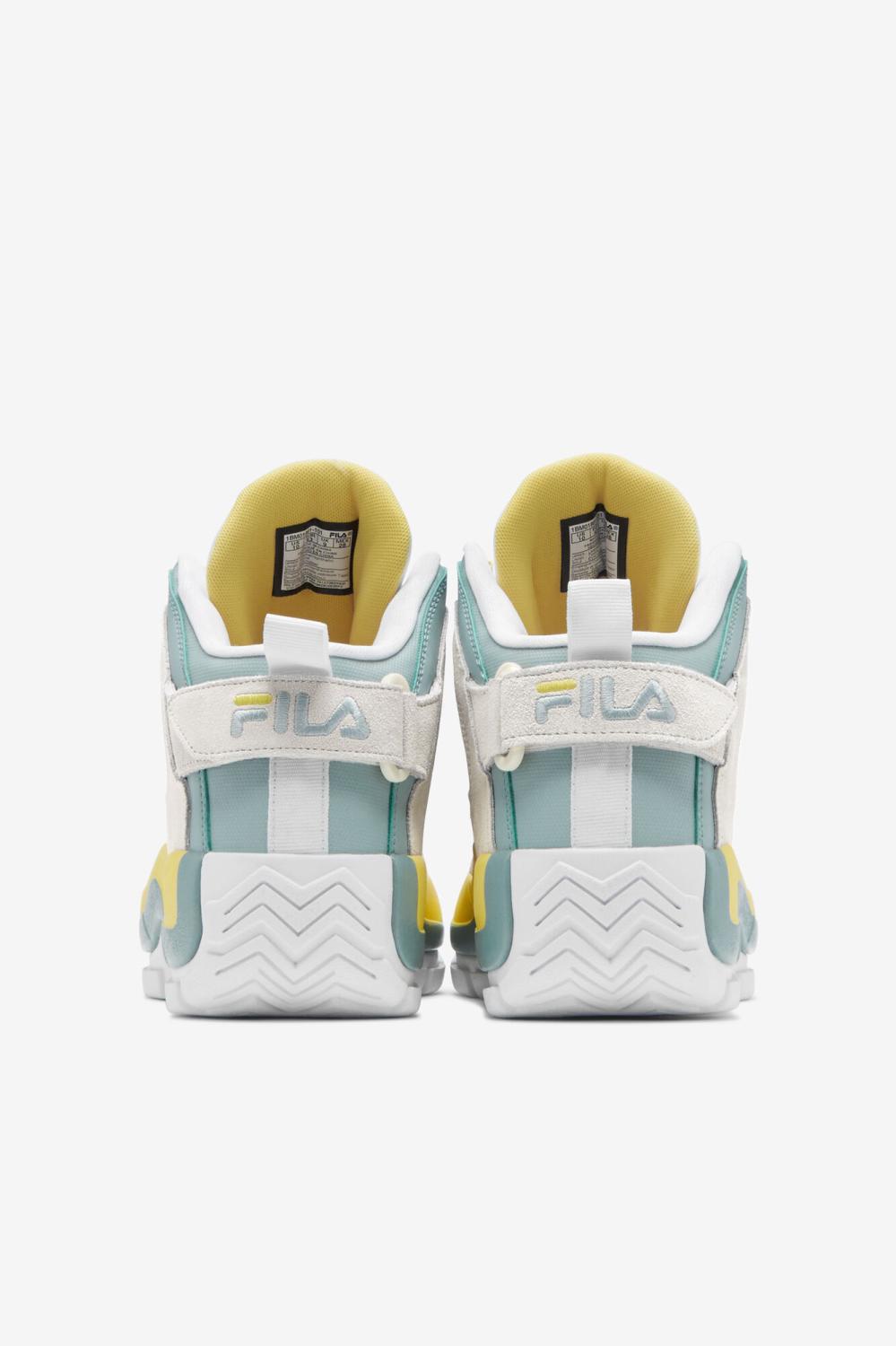 Men Sneakers | FILA Men's Grant Hill 2 101 WHITE / EGRET / GRAY MIST