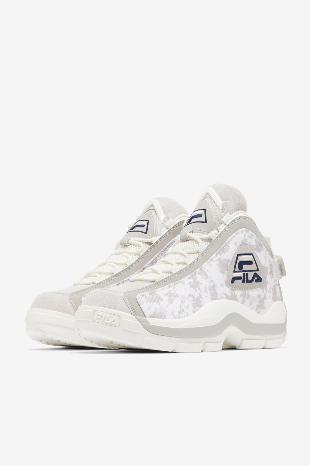 Men Sneakers | FILA Men's Grant Hill 2 147 SNOW WHITE / PUMICE STONE / FILA NAVY