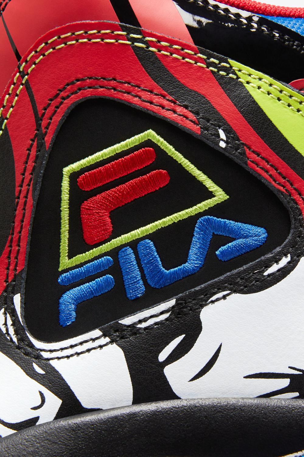 Men Sneakers | FILA Men's Grant Hill 2 Racing 048 BLACK / LIME PUNCH / PRINCE BLUE