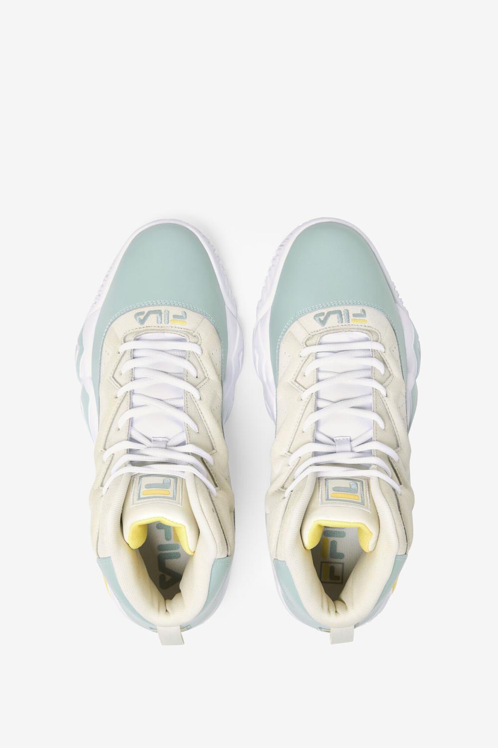 Men Sneakers | FILA Men's MB 107 EGRET / GRAY MIST / AURORA