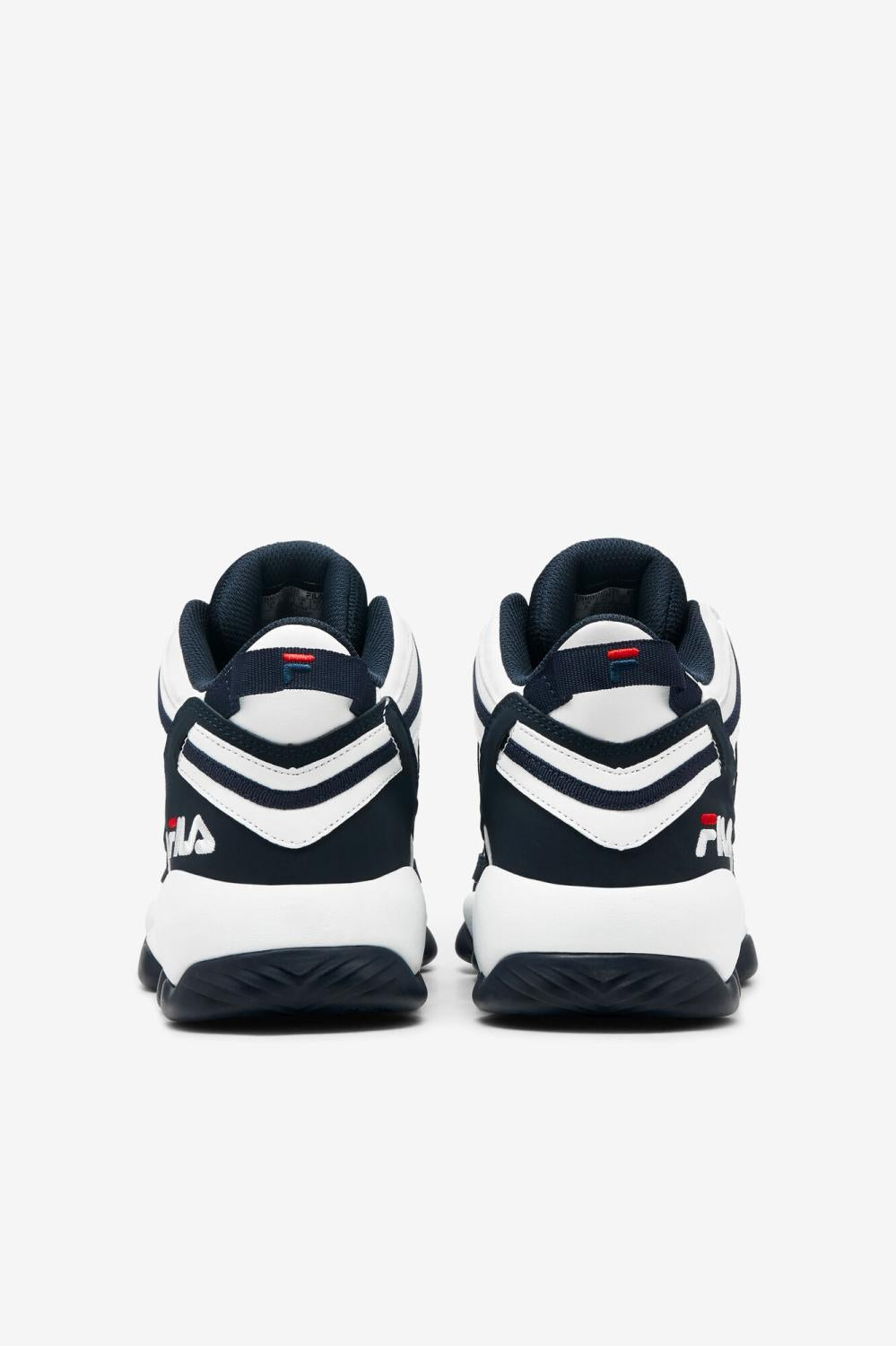 Men Sneakers | FILA Men's Stackhouse Spaghetti 125 WHITE / NAVY / RED