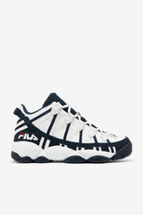 Men Sneakers | FILA Men's Stackhouse Spaghetti 125 WHITE / NAVY / RED
