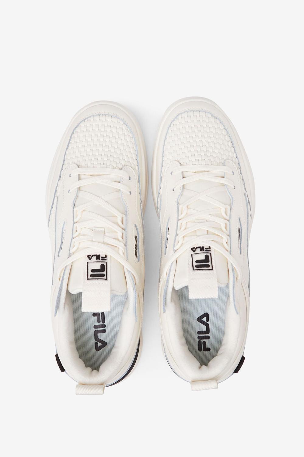 Men Sneakers | FILA Men's T-1 Mid Saga 100 GARDENIA / GARDENIA / GARDENIA