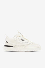 Men Sneakers | FILA Men's T-1 Mid Saga 100 GARDENIA / GARDENIA / GARDENIA
