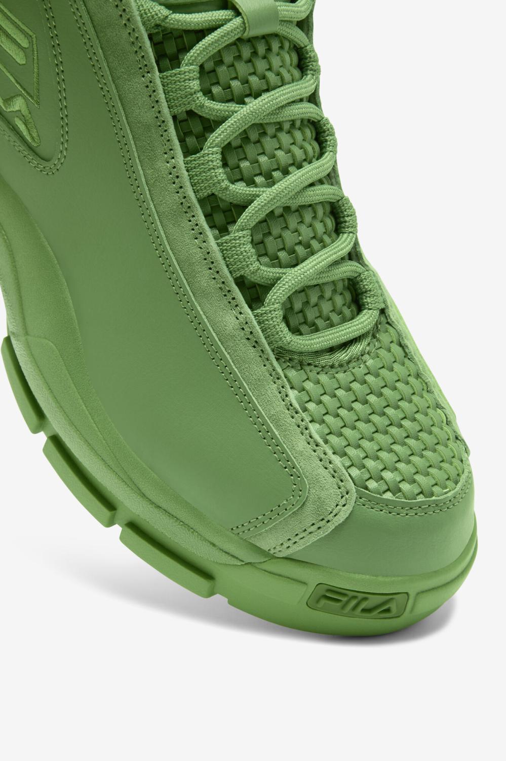 Men Sneakers &amp; Lifestyle | FILA Grant Hill 2 Woven 300 FOREST GREEN / FOREST GREEN / FOREST GREEN