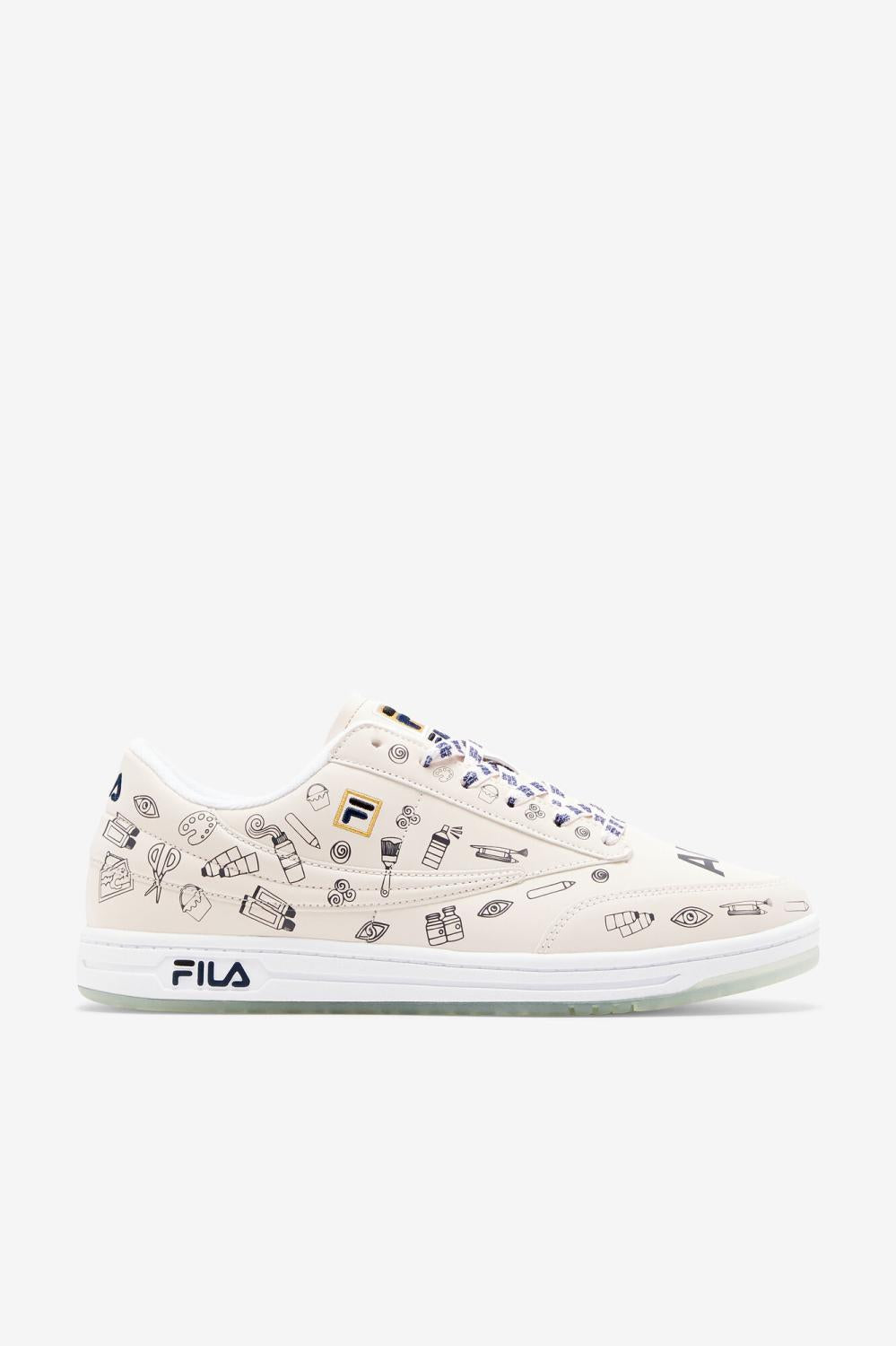 Men Sneakers &amp; Lifestyle | FILA Tennis 88 X The Museum 027 JET STREAM / DARK GREY / BLACK