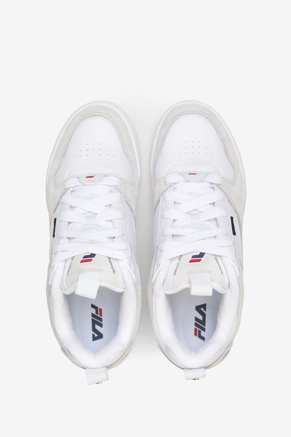 Men Sneakers &amp; Lifestyle | FILA Men's Corda 126 WHITE / FILA NAVY / FILA RED