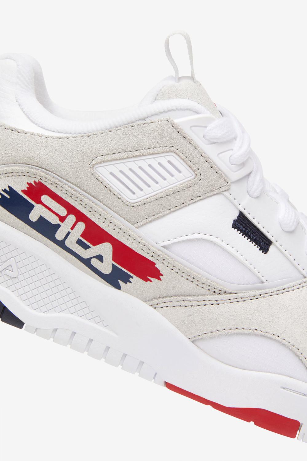 Men Sneakers &amp; Lifestyle | FILA Men's Corda 126 WHITE / FILA NAVY / FILA RED
