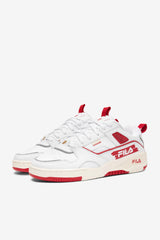 Men Sneakers &amp; Lifestyle | FILA Men's Corda 128 WHITE / FILA RED / GARDENIA