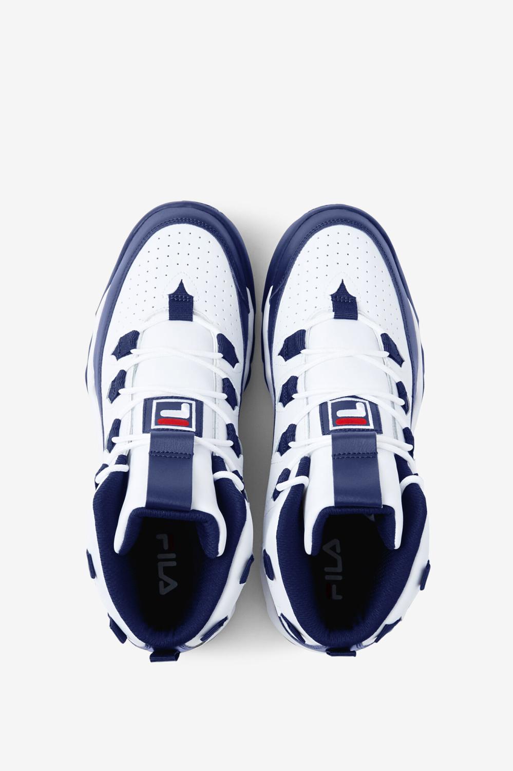 Men Sneakers &amp; Lifestyle | FILA Men's Grant Hill 1 125 WHITE / NAVY / RED
