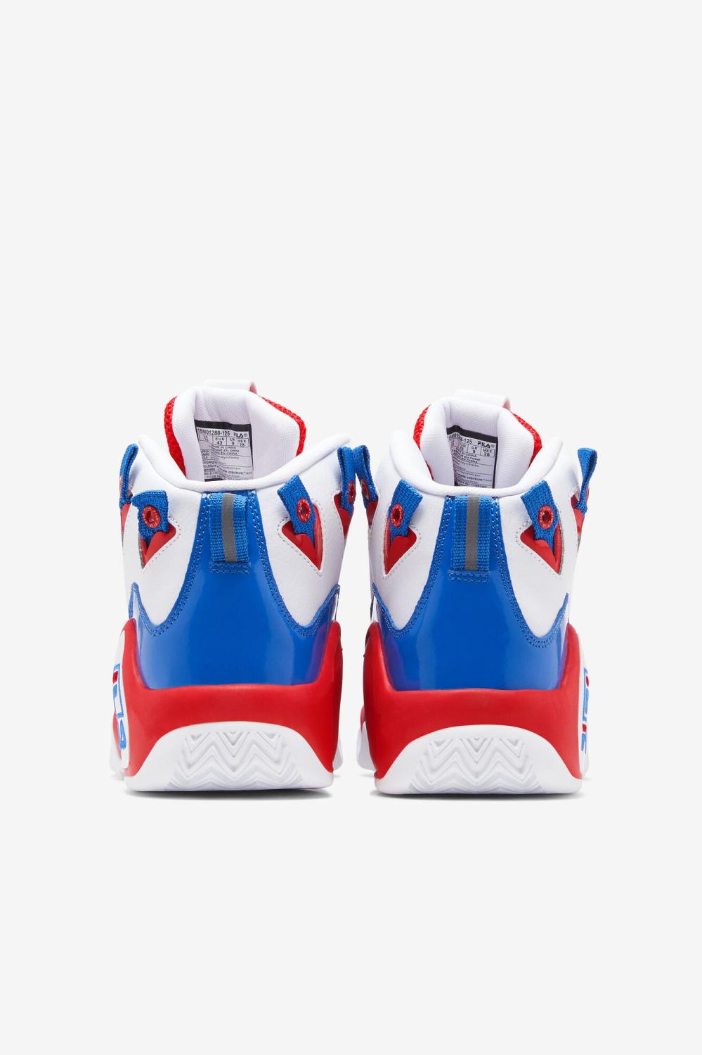 Men Sneakers &amp; Lifestyle | FILA Men's Grant Hill 1 125 WHITE / RED / PRINCE BLUE