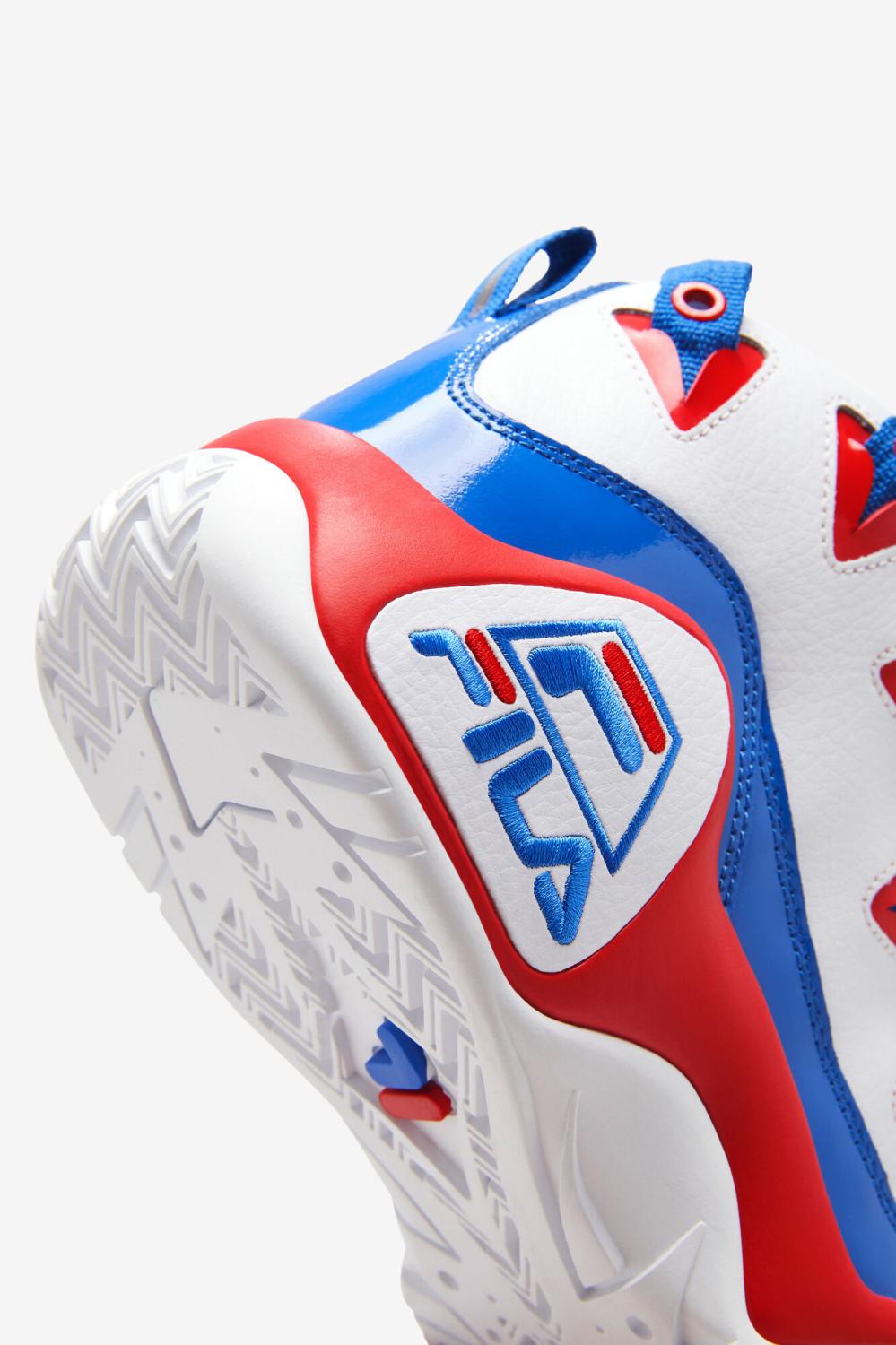 Men Sneakers &amp; Lifestyle | FILA Men's Grant Hill 1 125 WHITE / RED / PRINCE BLUE