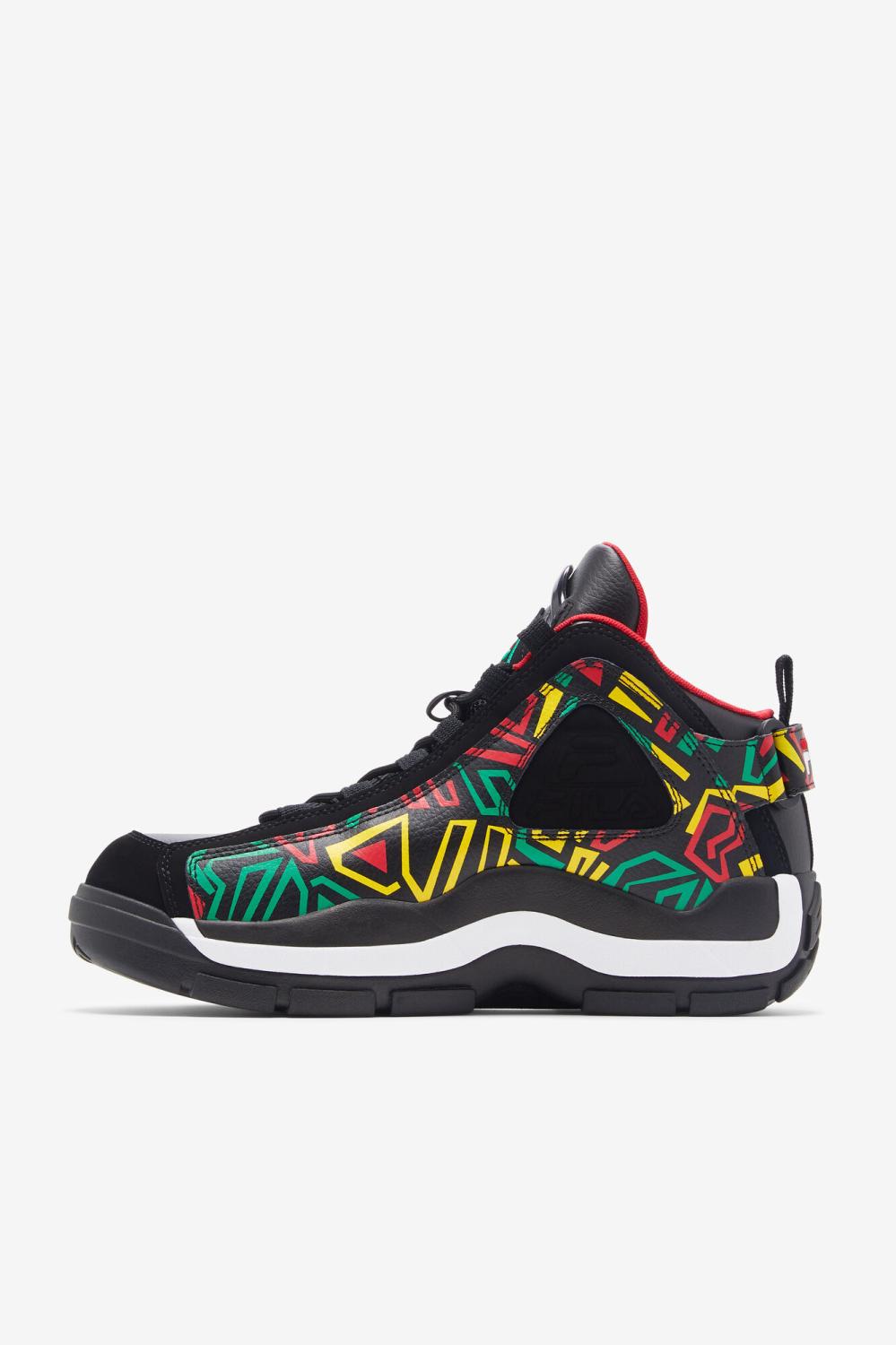 Men Sneakers &amp; Lifestyle | FILA Men's Grant Hill 2 041 BLACK / JELLY BEAN / LEMON