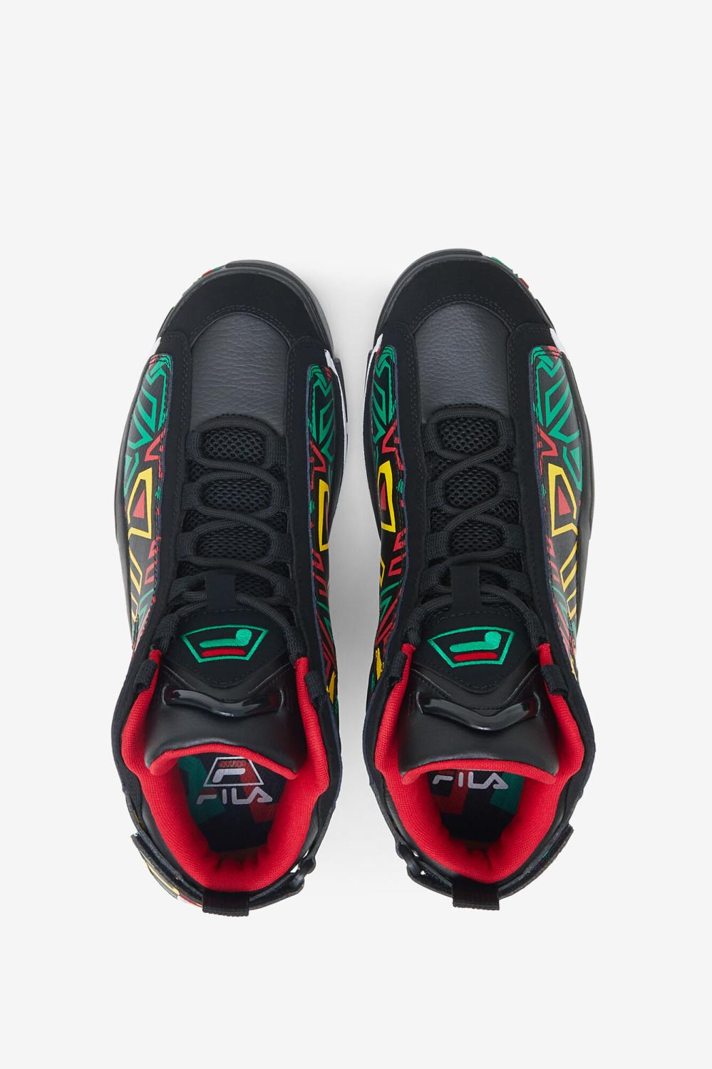Men Sneakers &amp; Lifestyle | FILA Men's Grant Hill 2 041 BLACK / JELLY BEAN / LEMON
