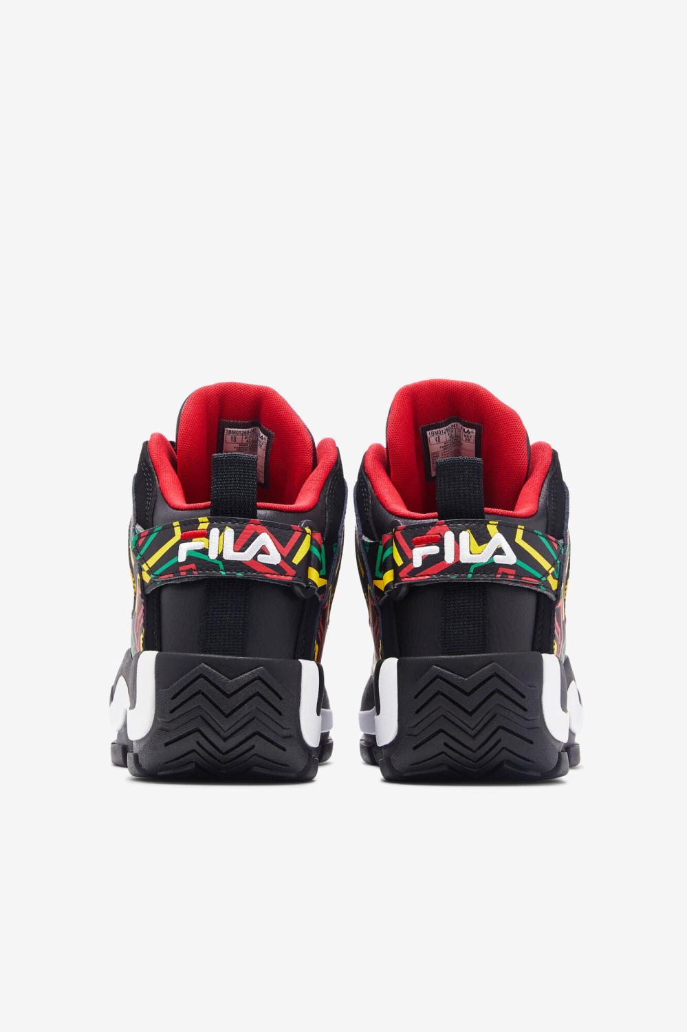 Men Sneakers &amp; Lifestyle | FILA Men's Grant Hill 2 041 BLACK / JELLY BEAN / LEMON