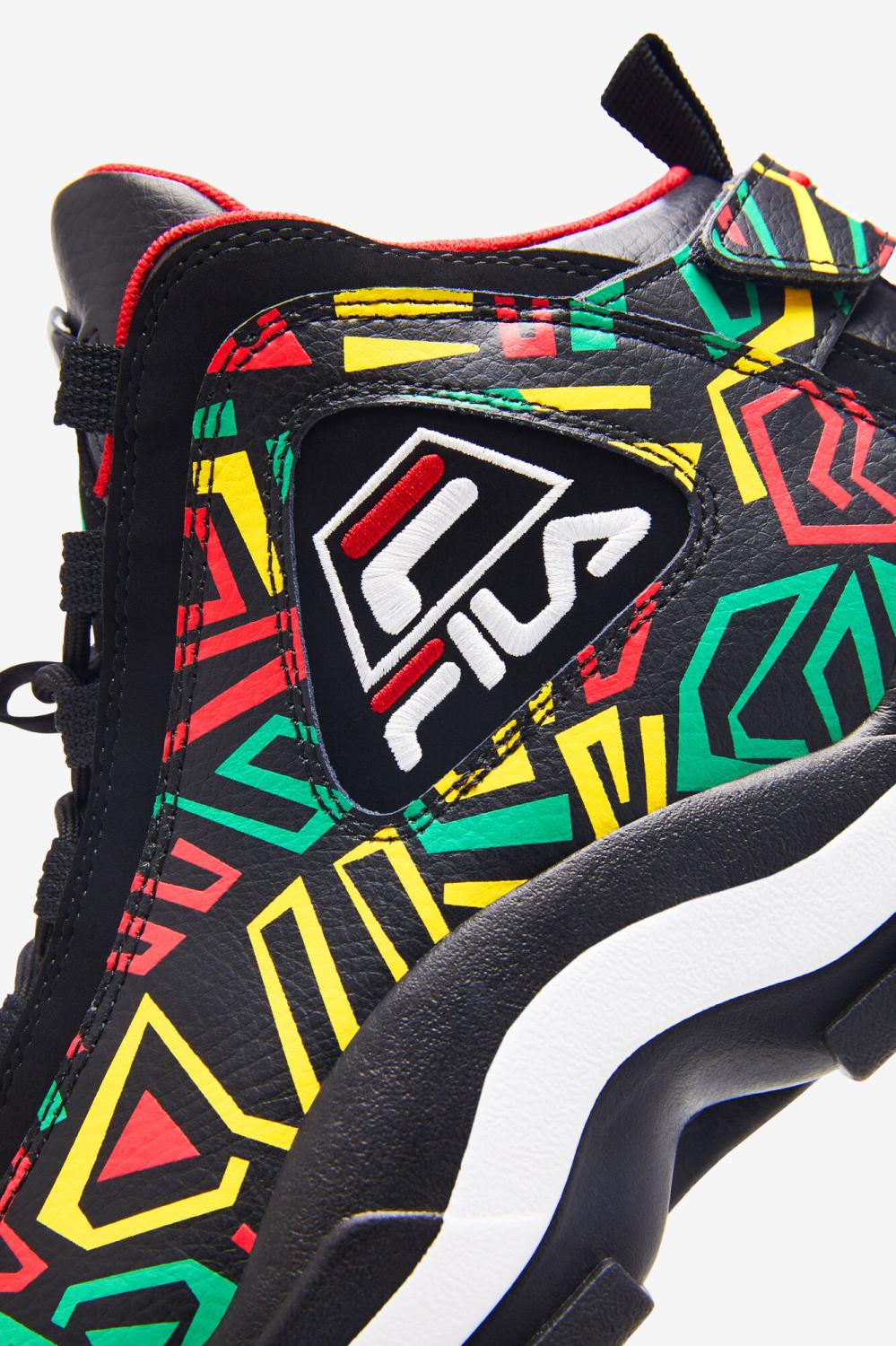 Men Sneakers &amp; Lifestyle | FILA Men's Grant Hill 2 041 BLACK / JELLY BEAN / LEMON