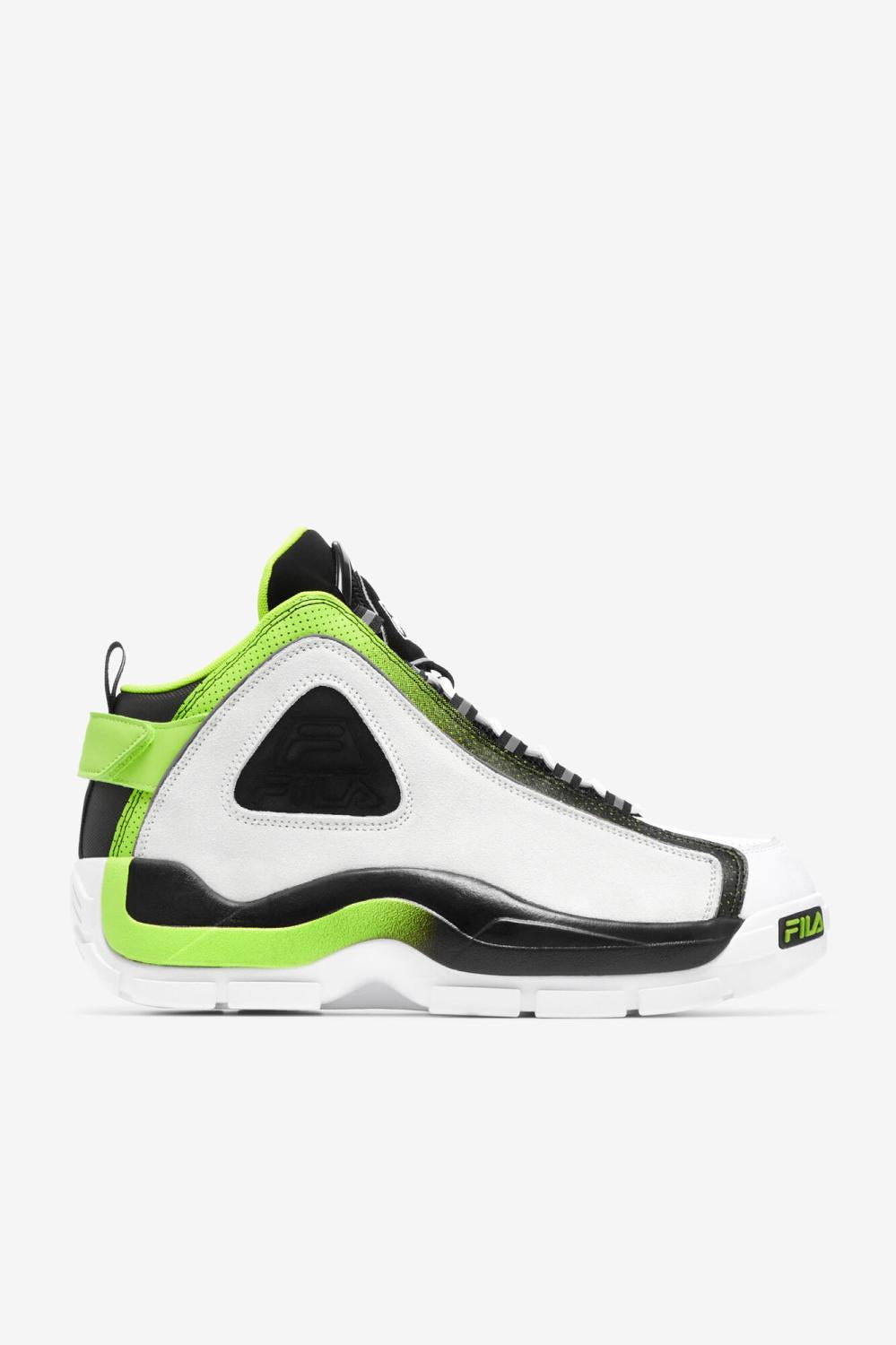 Men Sneakers &amp; Lifestyle | FILA Men's Grant Hill 2 116 WHITE / BLACK / ACID LIME