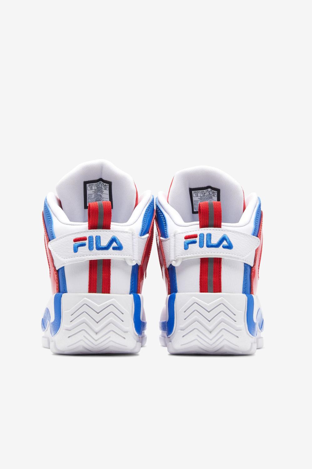 Men Sneakers &amp; Lifestyle | FILA Men's Grant Hill 2 125 WHITE / RED / PRINCE BLUE
