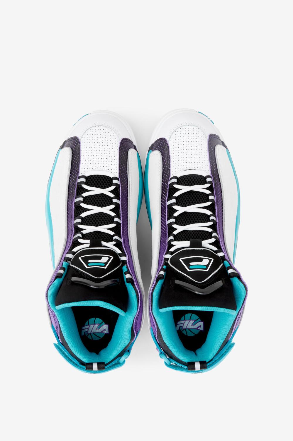 Men Sneakers &amp; Lifestyle | FILA Men's Grant Hill 2 148 WHITE / SCUBA BLUE / ELECTRIC PURPLE