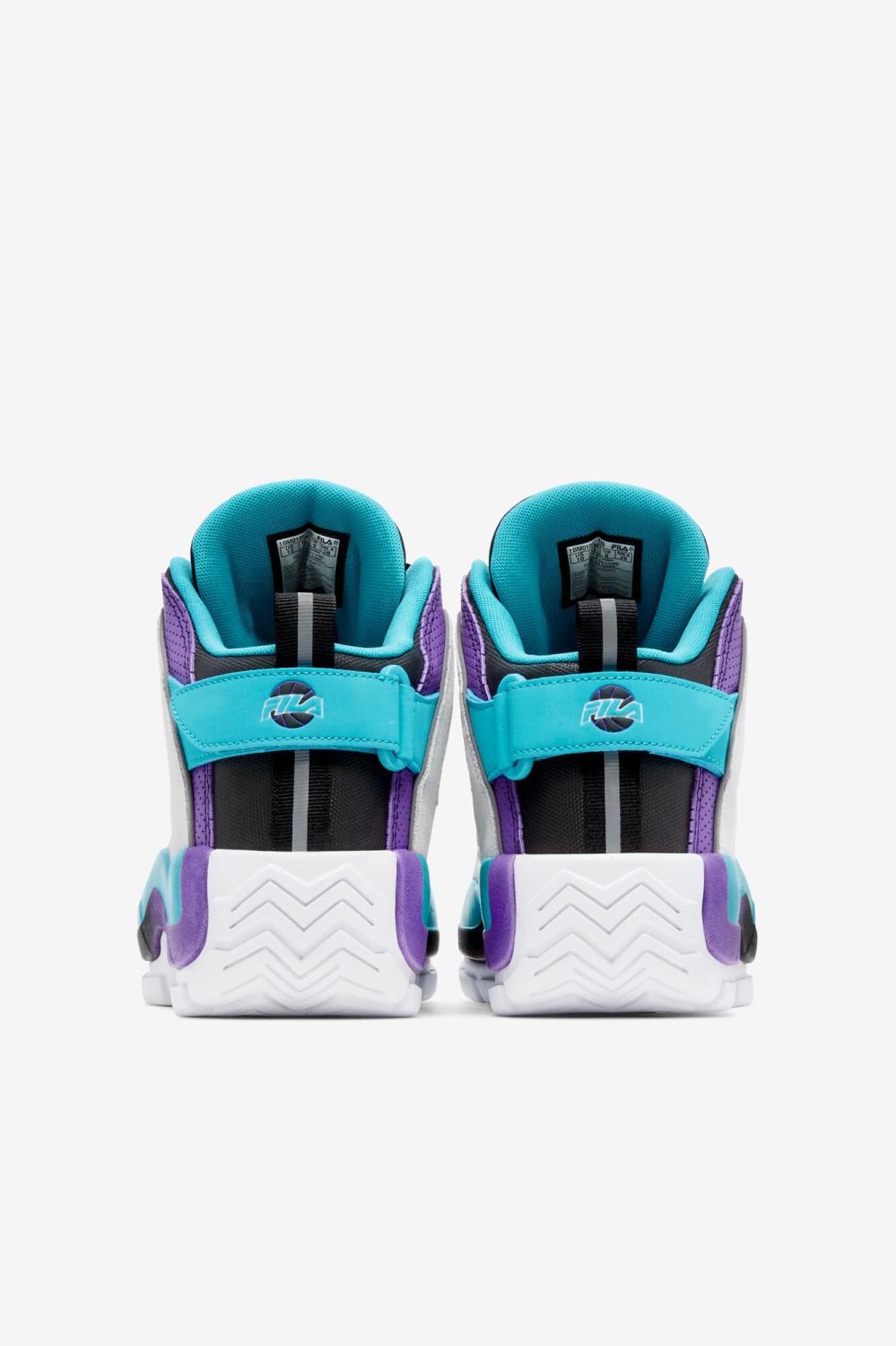 Men Sneakers &amp; Lifestyle | FILA Men's Grant Hill 2 148 WHITE / SCUBA BLUE / ELECTRIC PURPLE