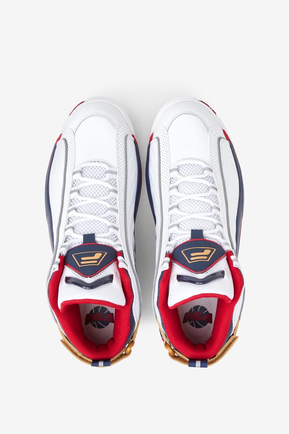 Men Sneakers &amp; Lifestyle | FILA Men's Grant Hill 2 Game Break 125 WHITE / DRESS BLUES / FILA RED