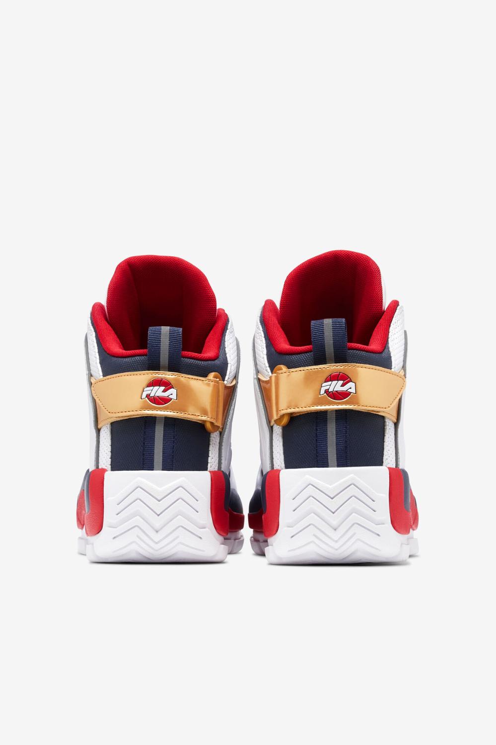 Men Sneakers &amp; Lifestyle | FILA Men's Grant Hill 2 Game Break 125 WHITE / DRESS BLUES / FILA RED